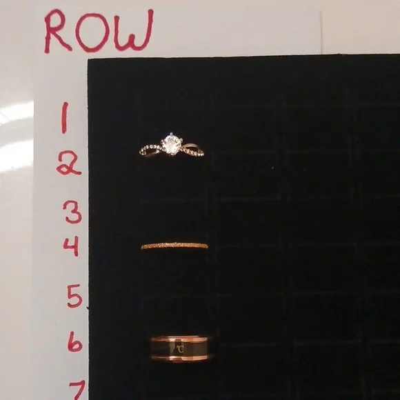 Batch of Size 9.5 Rings. NWT. Silver & gold colors. 3 rings total. - Picture 3 of 12